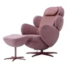 Nourest Orion Pro Automatic Recliner Massage chair With Ottoman - Pink