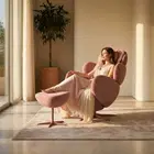 Nourest Orion Pro Automatic Recliner Massage Chair + Zenso Foot Massager Combo - Pink