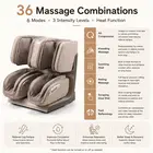 Nourest Orion Pro Automatic Recliner Massage Chair + Zenso Foot Massager Combo - Pink