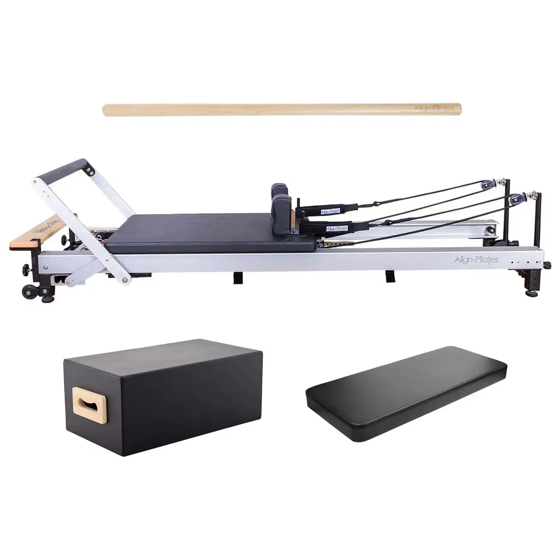 محاذاة بيلاتيس مجموعة C8-Pro Pilates Reformer