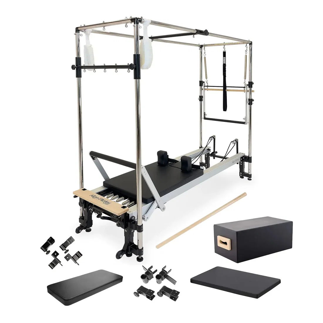 محاذاة بيلاتيس C8-Pro Pilates Reformer مع كاديلاك كاملة