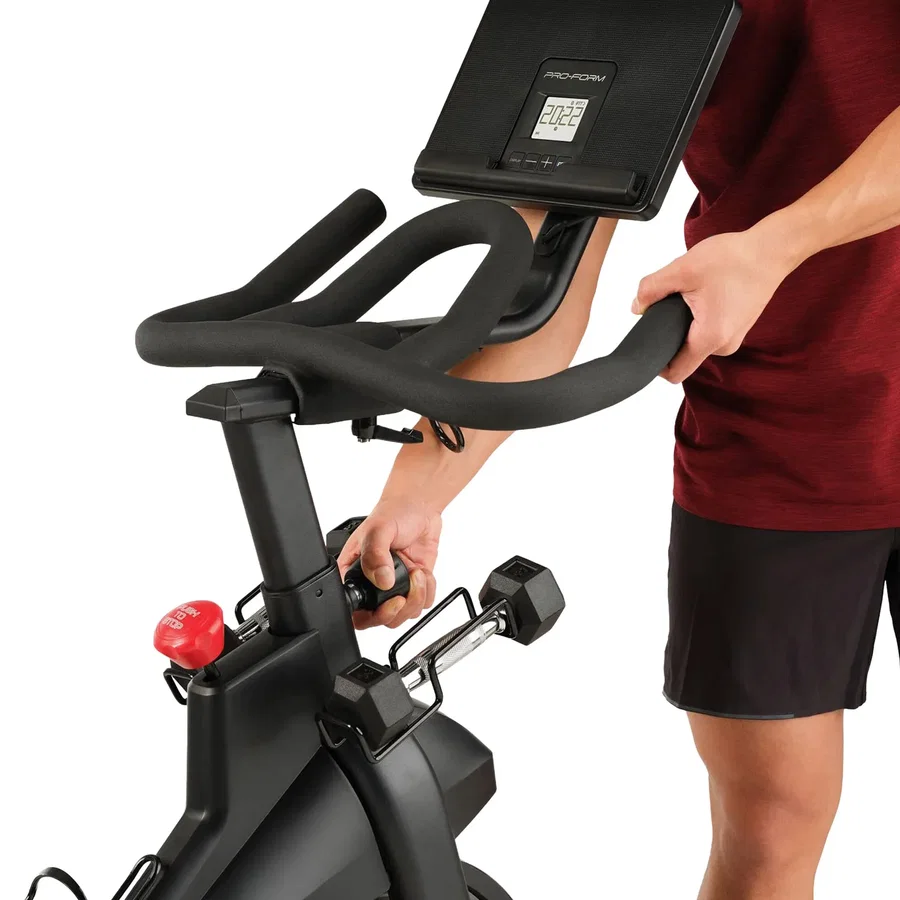 Adjusting the ProForm indoor cycle handlebar position