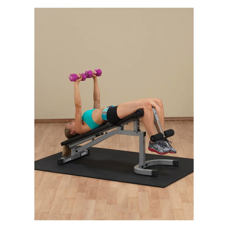 Body Solid Powerline Flat Incline Decline Bench