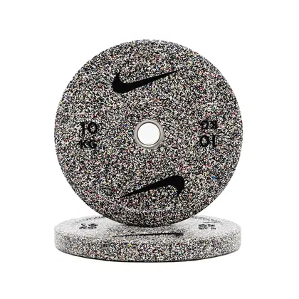 Nike Strength Eco-Engineered Grind Bumper Plates - Single - 10 Kg