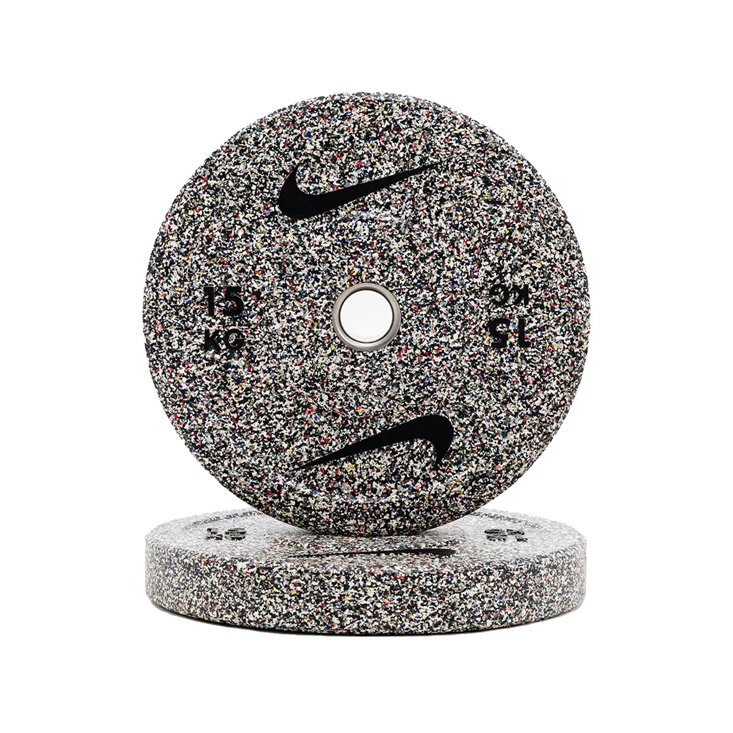 Nike Strength Eco-Engineered Grind Bumper Plates - Single - 15 Kg