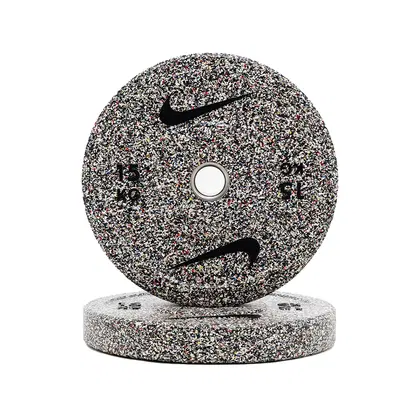 Nike Strength Eco-Engineered Grind Bumper Plates - Single - 15 Kg