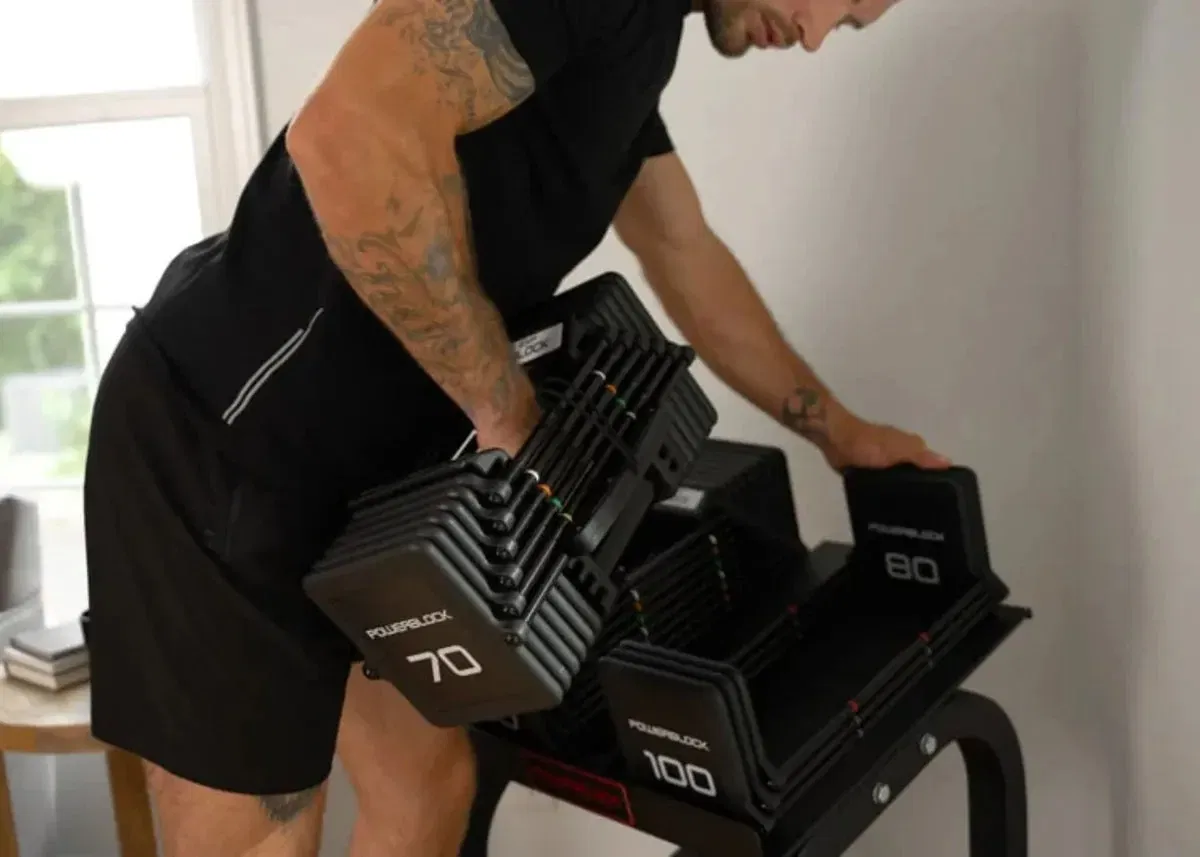 باور بلوك Pro 100 EXP (قابل للتوسعة) - يُباع كزوج - 2-45kg (5-100lb)