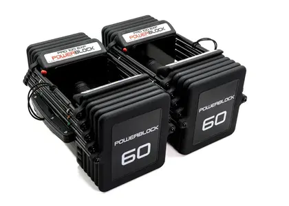 PowerBlock Pro 100 EXP (Expandable) - Sold as Pair - 2-27kg (5-60lb)