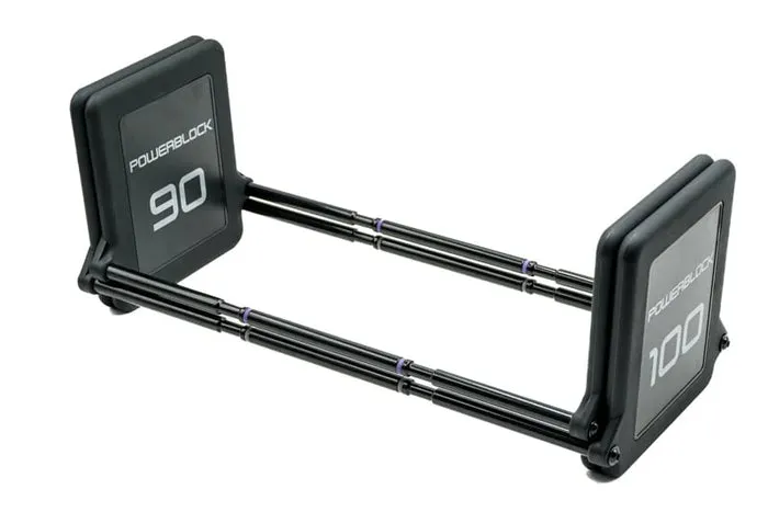 PowerBlock Pro 100 EXP (Expandable) - Sold as Pair - Expander Kit 36-45kg (80-100lb) Stage 4