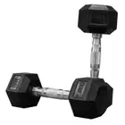 1441 لياقة دمبل سداسية مطاطية - (زوج) - 2.5 Kg