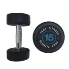 1441 لياقة دمبل مطاطي دائري - (زوج) - 45 Kg