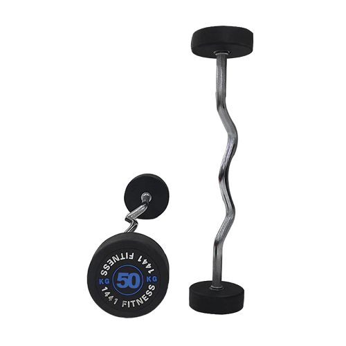 1441 Fitness Fixed Curl Body Pump Barbell-10Kg
