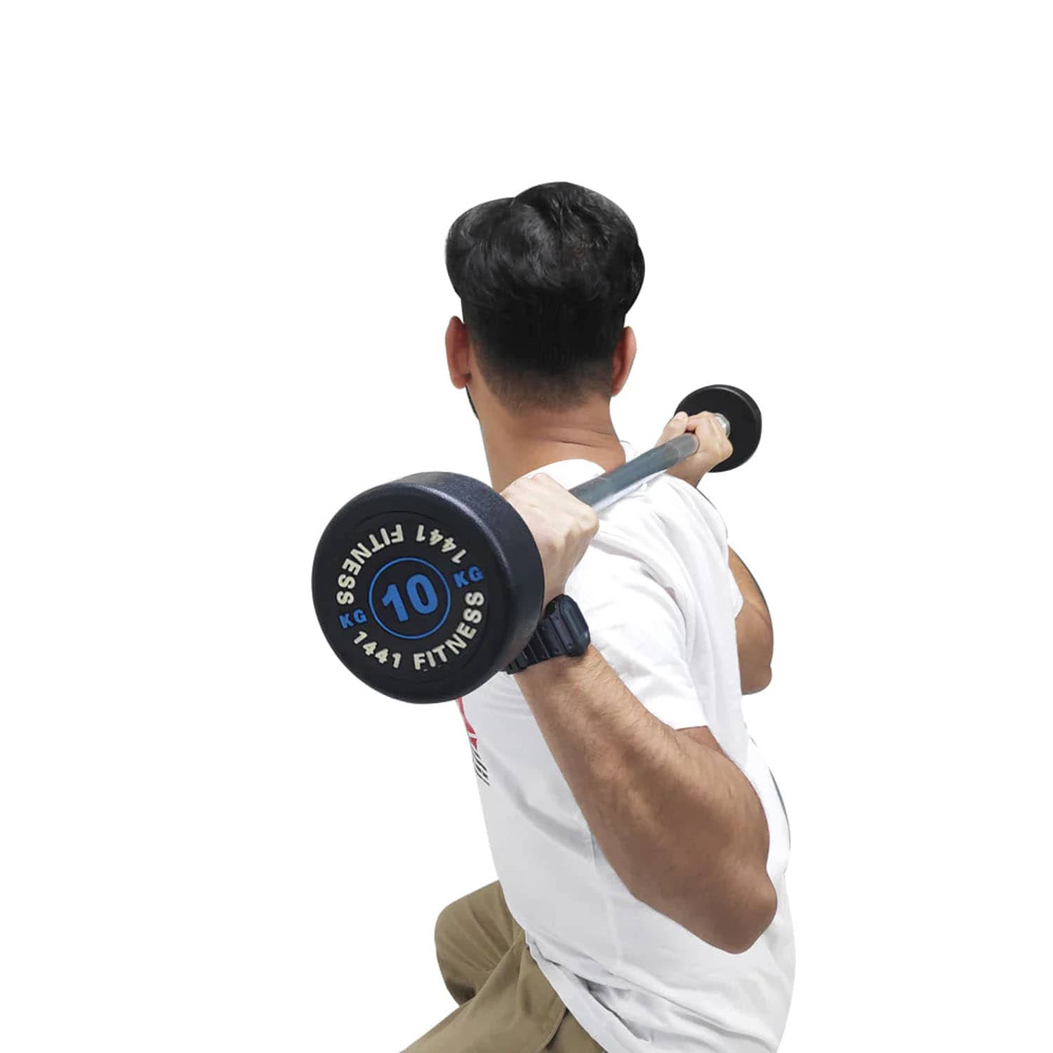 1441 Fitness Fixed Straight Body Pump Barbell - 50 Kg