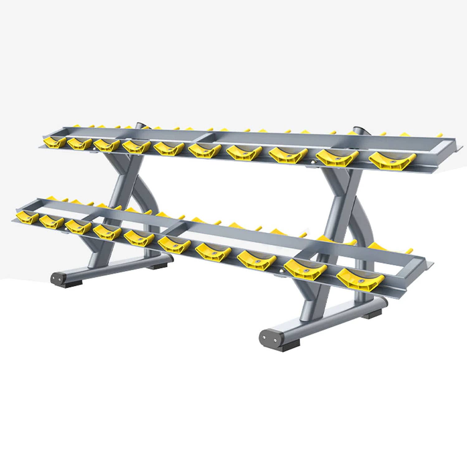 1441 لياقة حامل دمبل من طبقتين لـ 10 أزواج (تجارية) - 41FF49