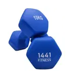 1441 Fitness Neoprene Hex Dumbbells - (Pair) - 1 Kg