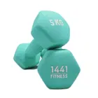 1441 Fitness Neoprene Hex Dumbbells - (Pair) - 1 Kg