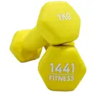 1441 Fitness Neoprene Hex Dumbbells - (Pair) - 1 Kg