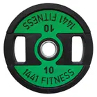 1441 Fitness Dual Grip Premium Olympic PU Rubber Plates-(Single) With 1 Year Warranty - 2.5 Kg