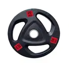 1441 Fitness Tri-Grip Olympic Rubber Plates-(Single) - 2.5 Kg