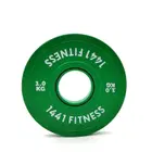 1441 Fitness Bumper Weight Plates ( Sold Per Piece ) - 1 Kg