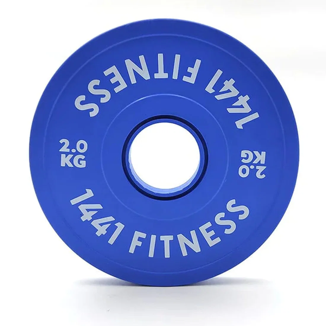 1441 Fitness Bumper Weight Plates ( Sold Per Piece ) - 2 Kg