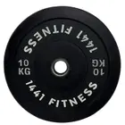 1441 Fitness Rubber Olympic Bumper Plates - 10 Kg