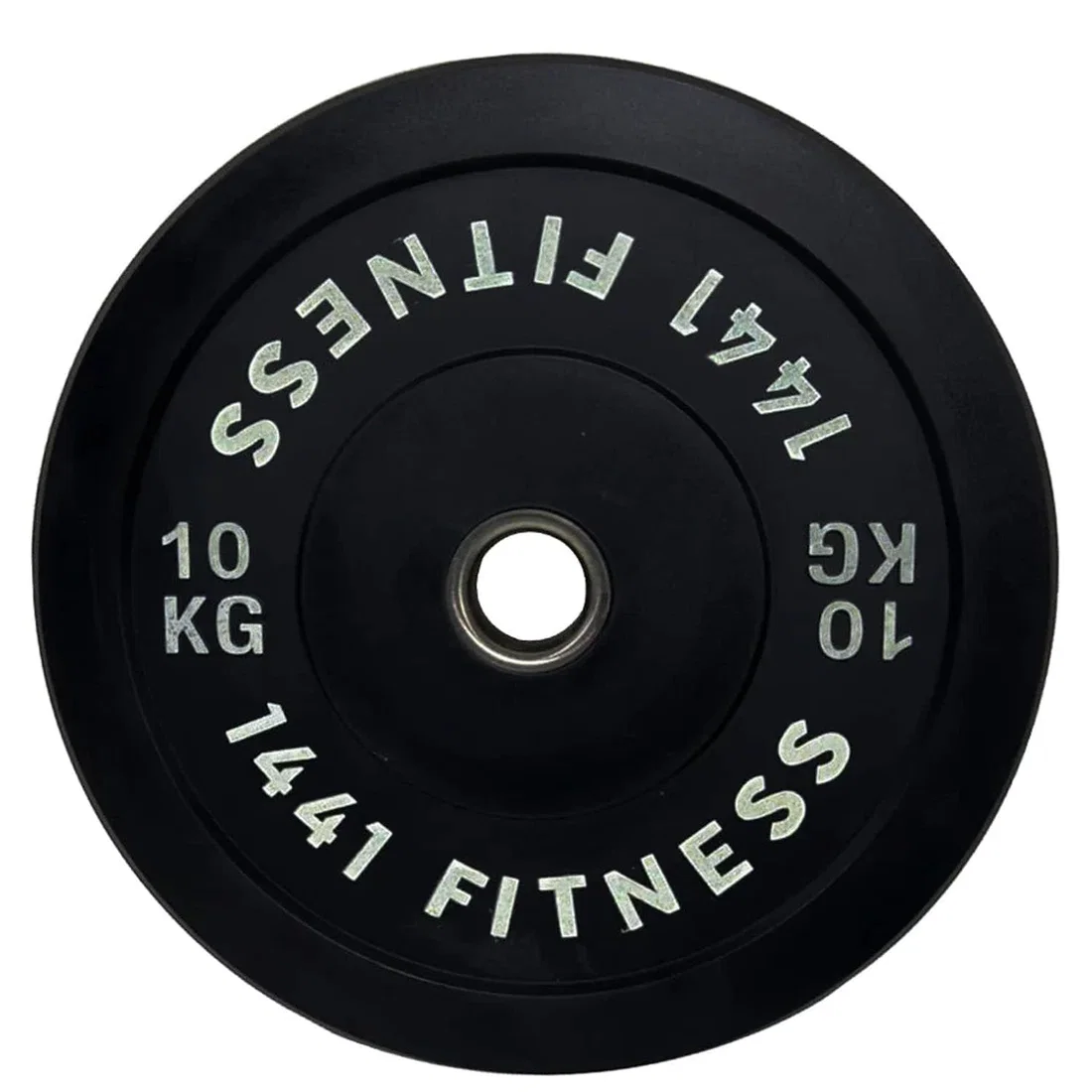 1441 Fitness Rubber Olympic Bumper Plates - 10 Kg