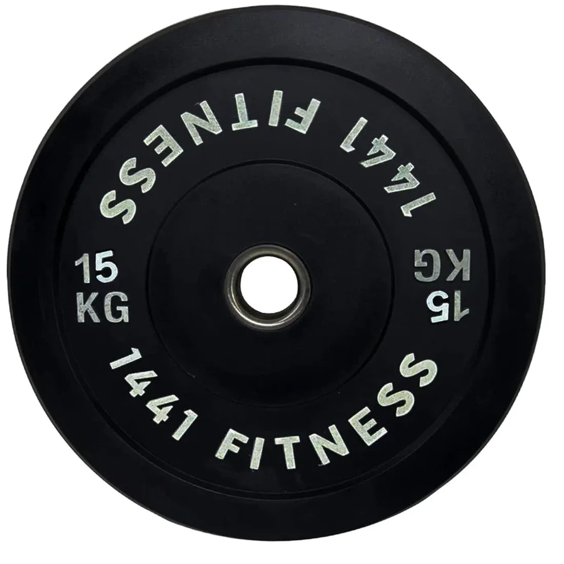 1441 Fitness Rubber Olympic Bumper Plates - 15 Kg