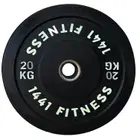 1441 Fitness Rubber Olympic Bumper Plates - 20 Kg