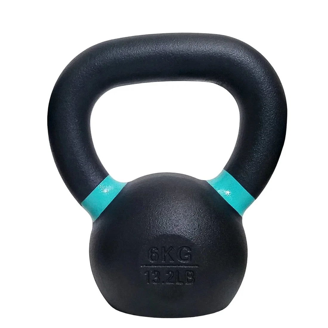 1441 Fitness Powder Coated Cast Iron KettleBell - 6  Kg