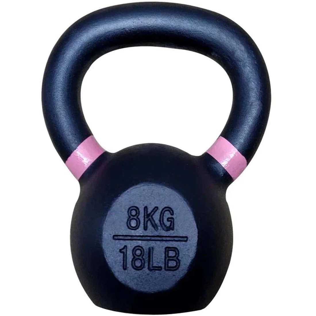 1441 Fitness Powder Coated Cast Iron KettleBell - 8  Kg