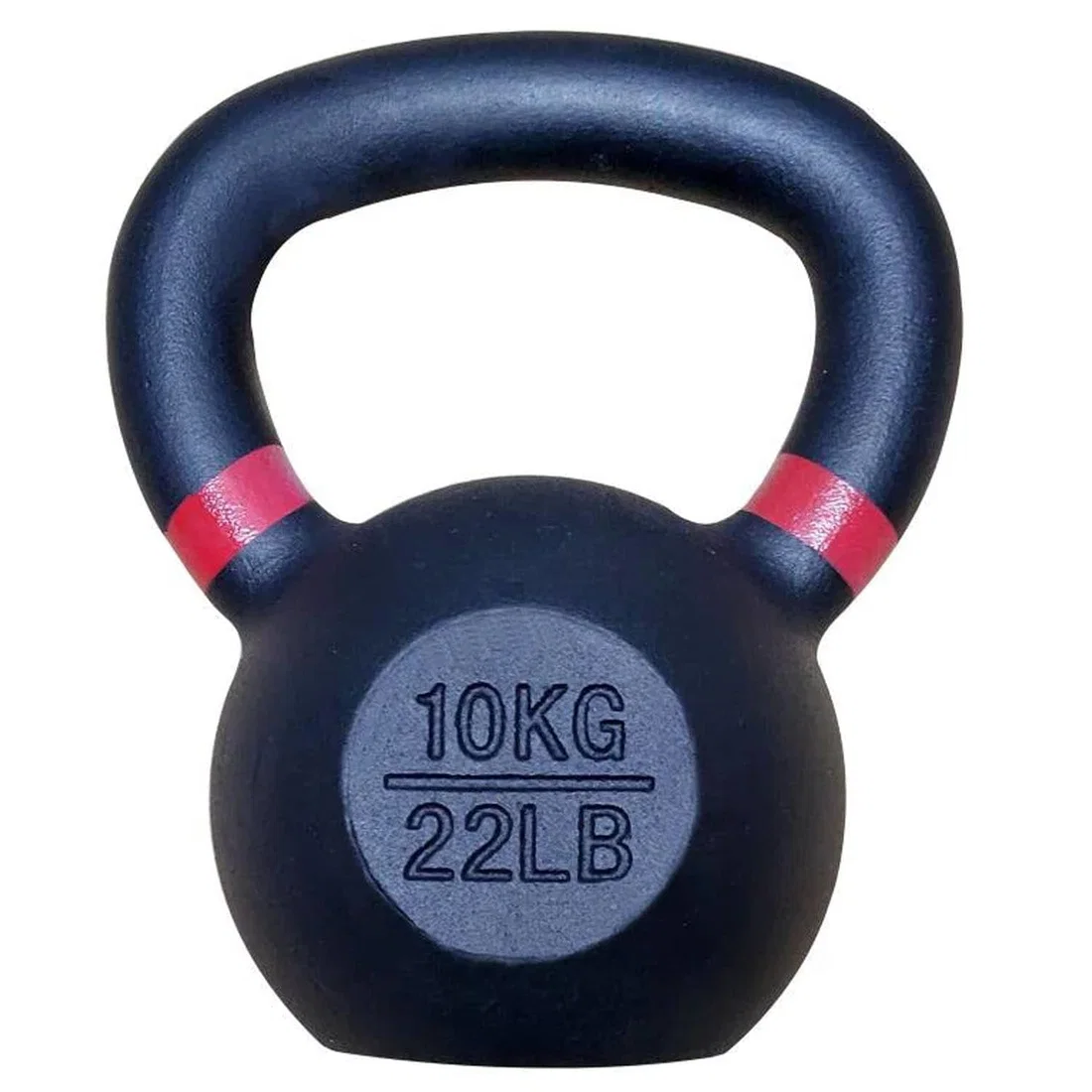 1441 Fitness Powder Coated Cast Iron KettleBell - 10  Kg