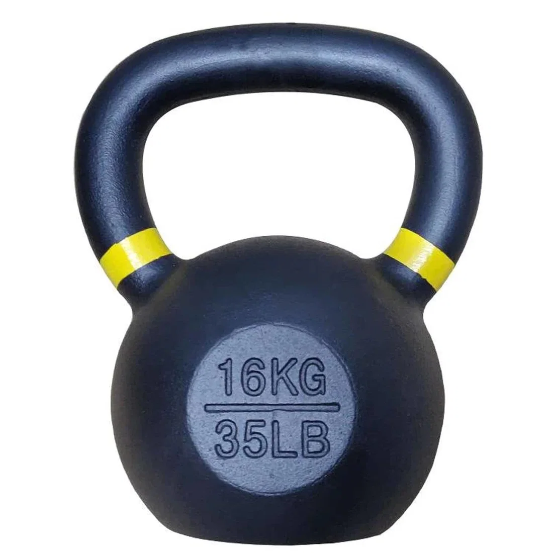 1441 Fitness Powder Coated Cast Iron KettleBell - 16  Kg