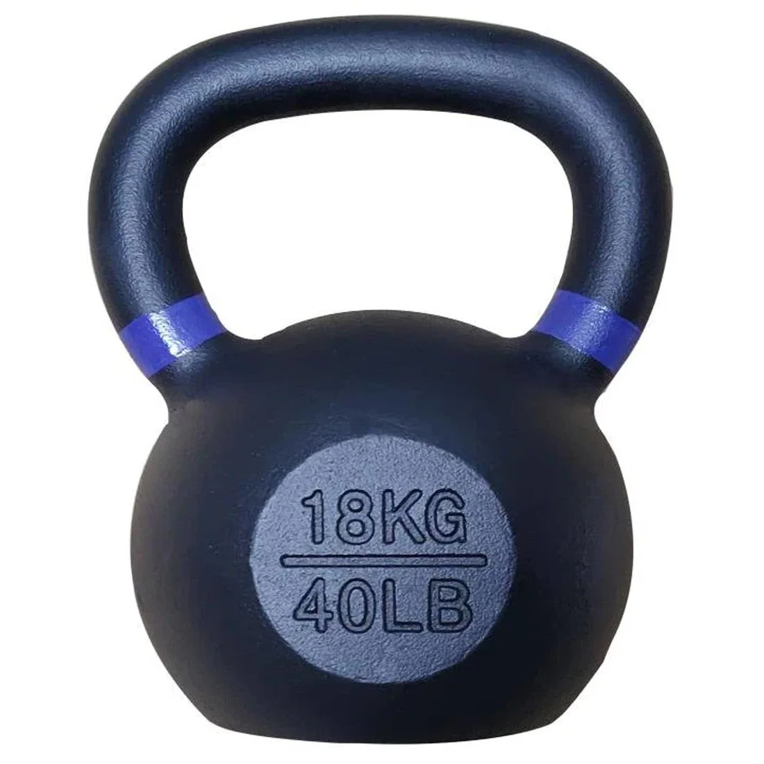 1441 Fitness Powder Coated Cast Iron KettleBell - 18  Kg