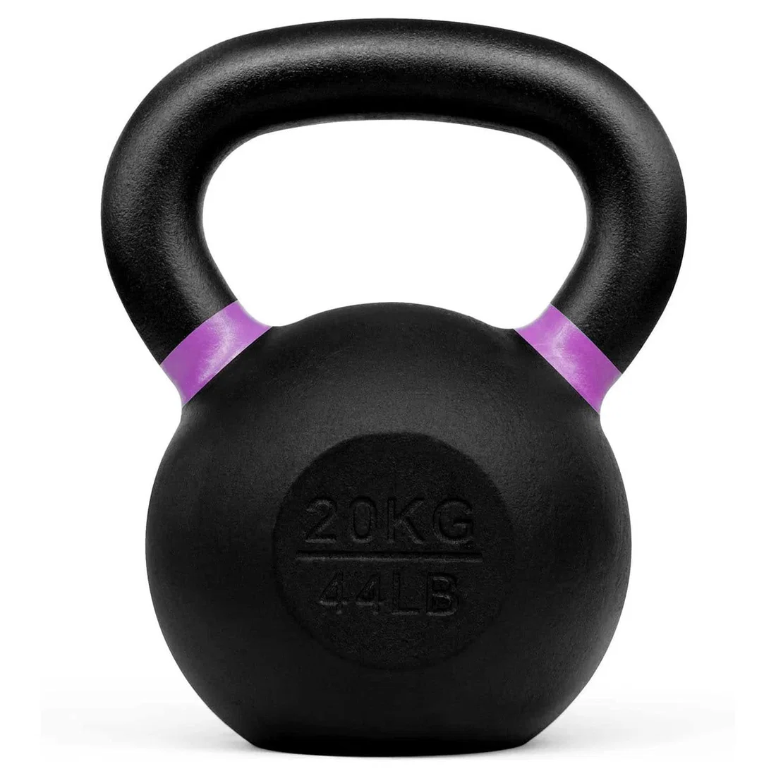 1441 Fitness Powder Coated Cast Iron KettleBell - 20  Kg