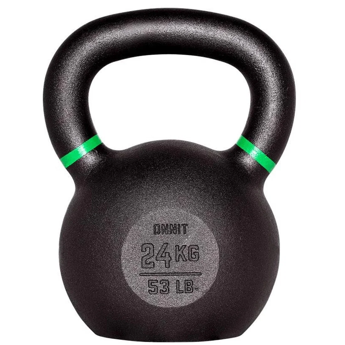 1441 Fitness Powder Coated Cast Iron KettleBell - 24  Kg