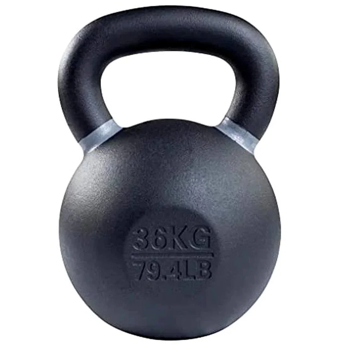 1441 Fitness Powder Coated Cast Iron KettleBell - 36  Kg