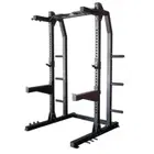 1441 Fitness Heavy Duty Semi Commercial Half Cage Squat Rack With Pull Up Bar J611