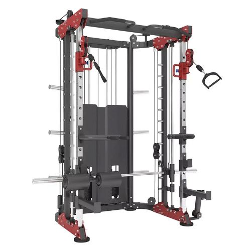 1441 Fitness Power Squat Cage Rack With Bench and Floor
