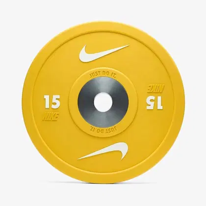 Nike Strength Elite Pro Urethane Bumper Plates - Single - 15 Kg