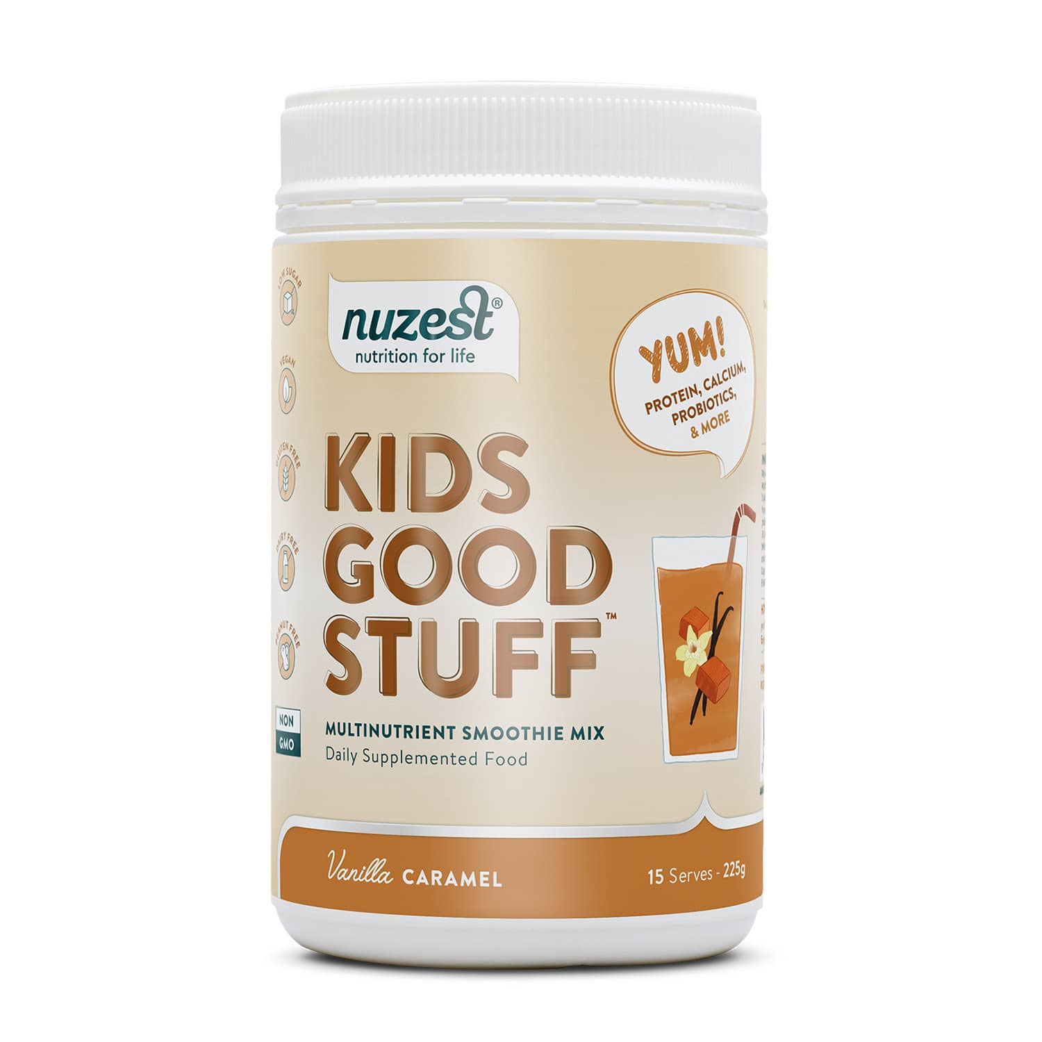نوزست الاطفال الاشياء الجيدة - Vanilla Caramel - 225 gram