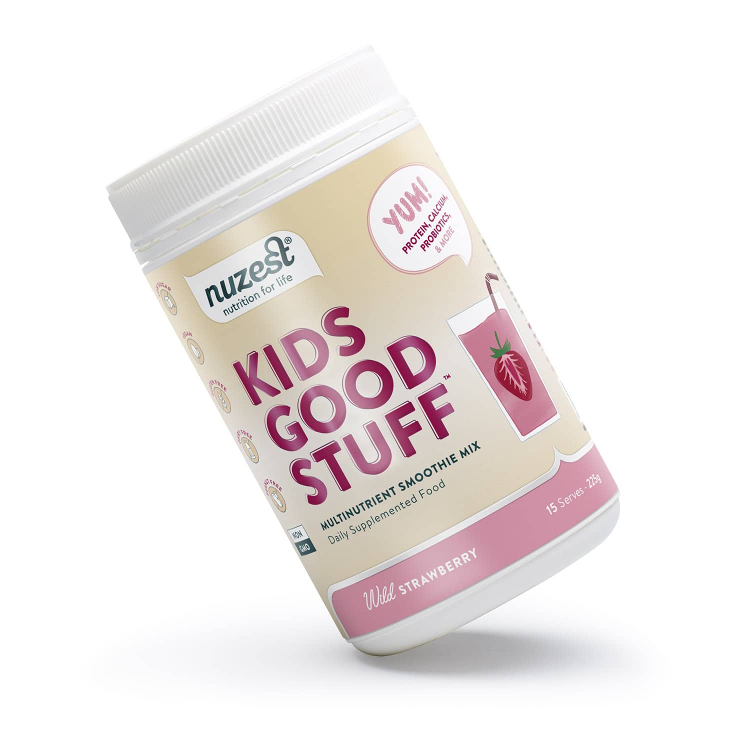 نوزست الاطفال الاشياء الجيدة - Wild Strawberry - 225 gram