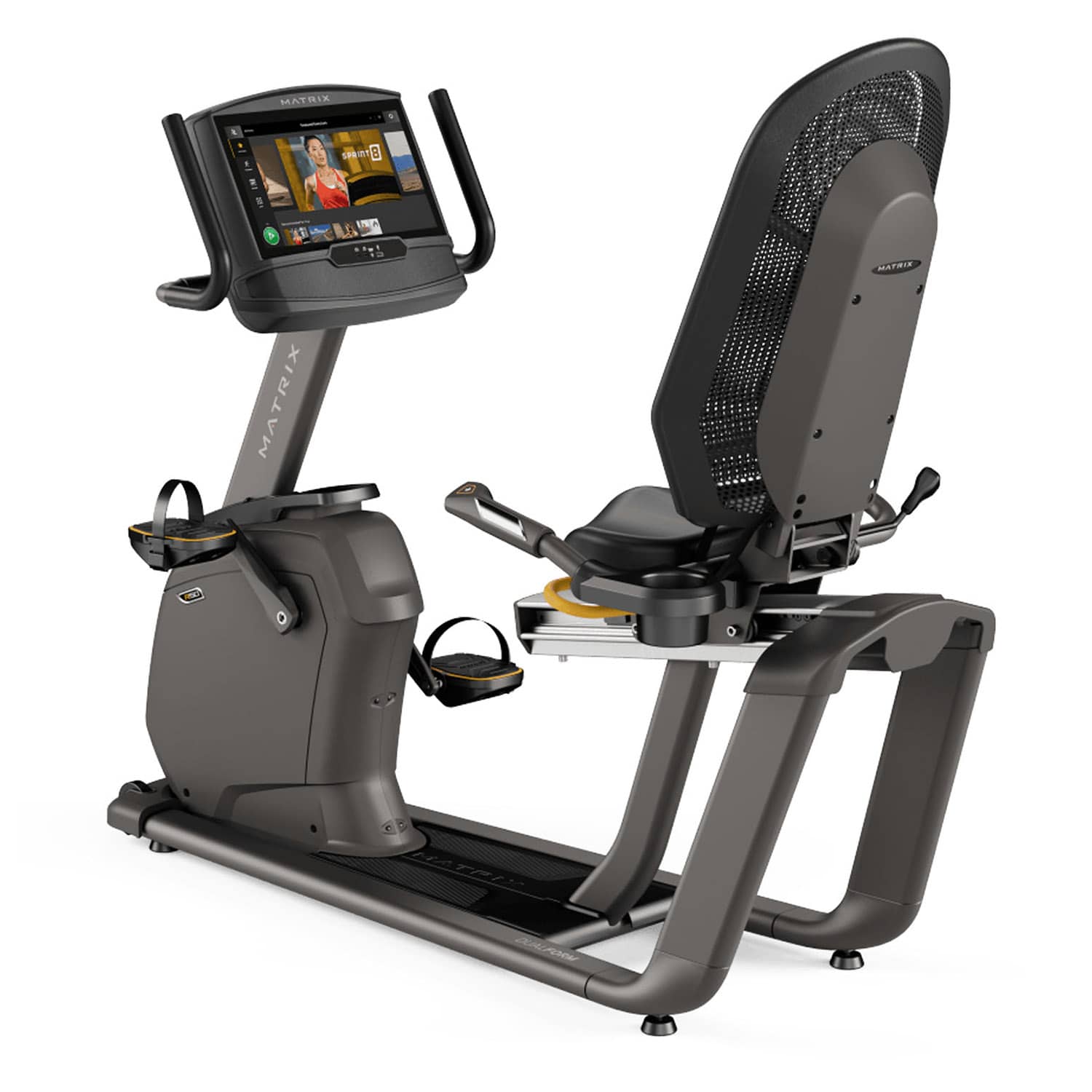Matrix Recumbent Bike R50-XIR Console