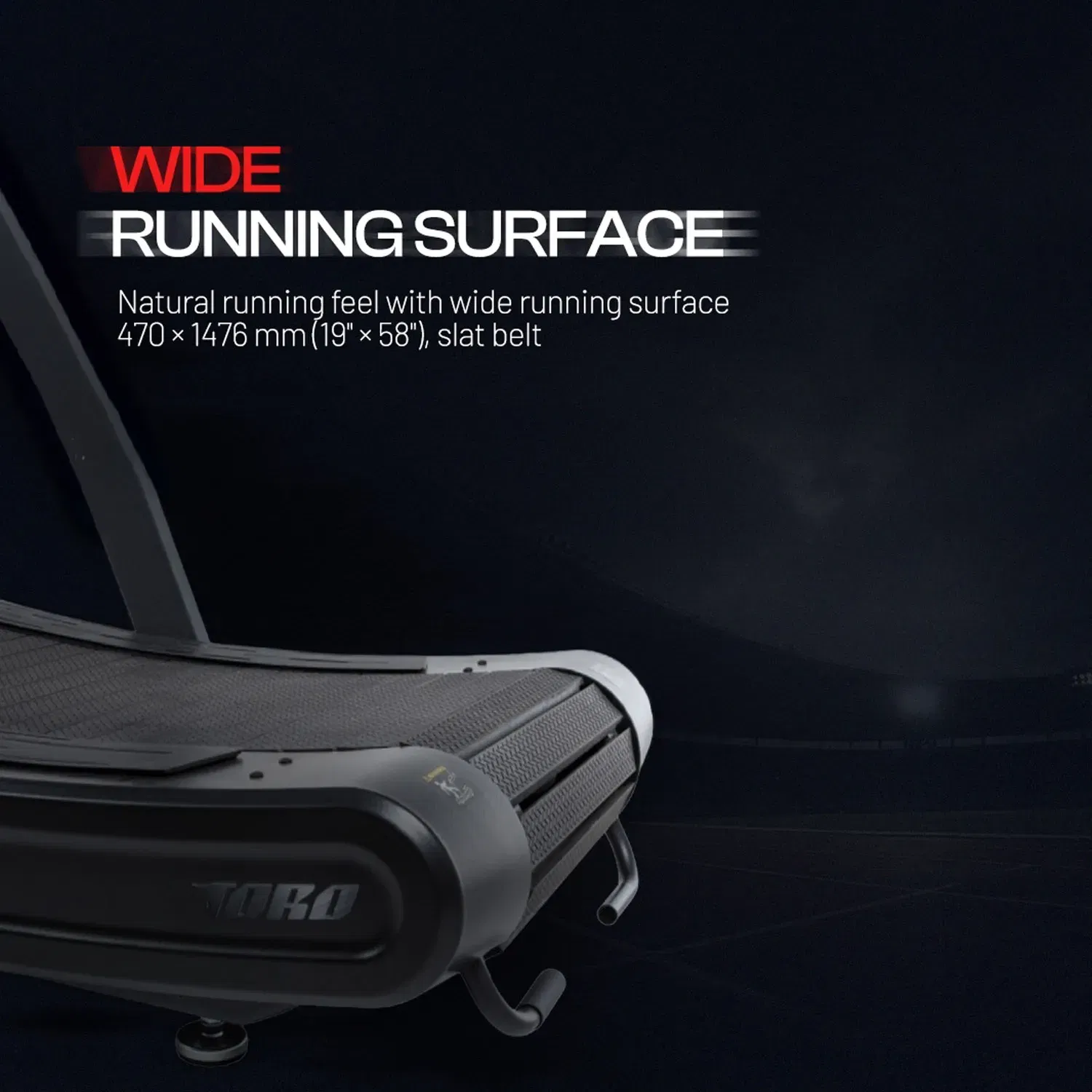 TORO RAC10 Air Runner With Sled - Curved Treadmill (Manual, Self-powered)