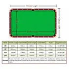 Rais 9ft Luxury Pool Table A01 / Drop Pocket