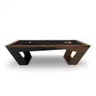 Rais D1 9ft Sleek Luxury Pool Table / Drop Pocket - Brown
