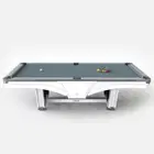 Riley England 8ft Ray Tournament American Pool Table – White/Bankers Grey