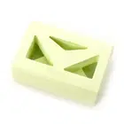 Reebok Fitness Shaped Yoga Block Green