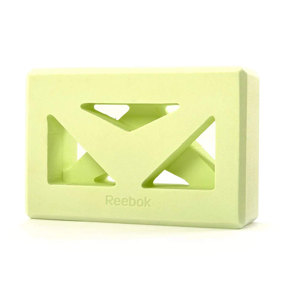 Reebok Fitness Shaped Yoga Block Green