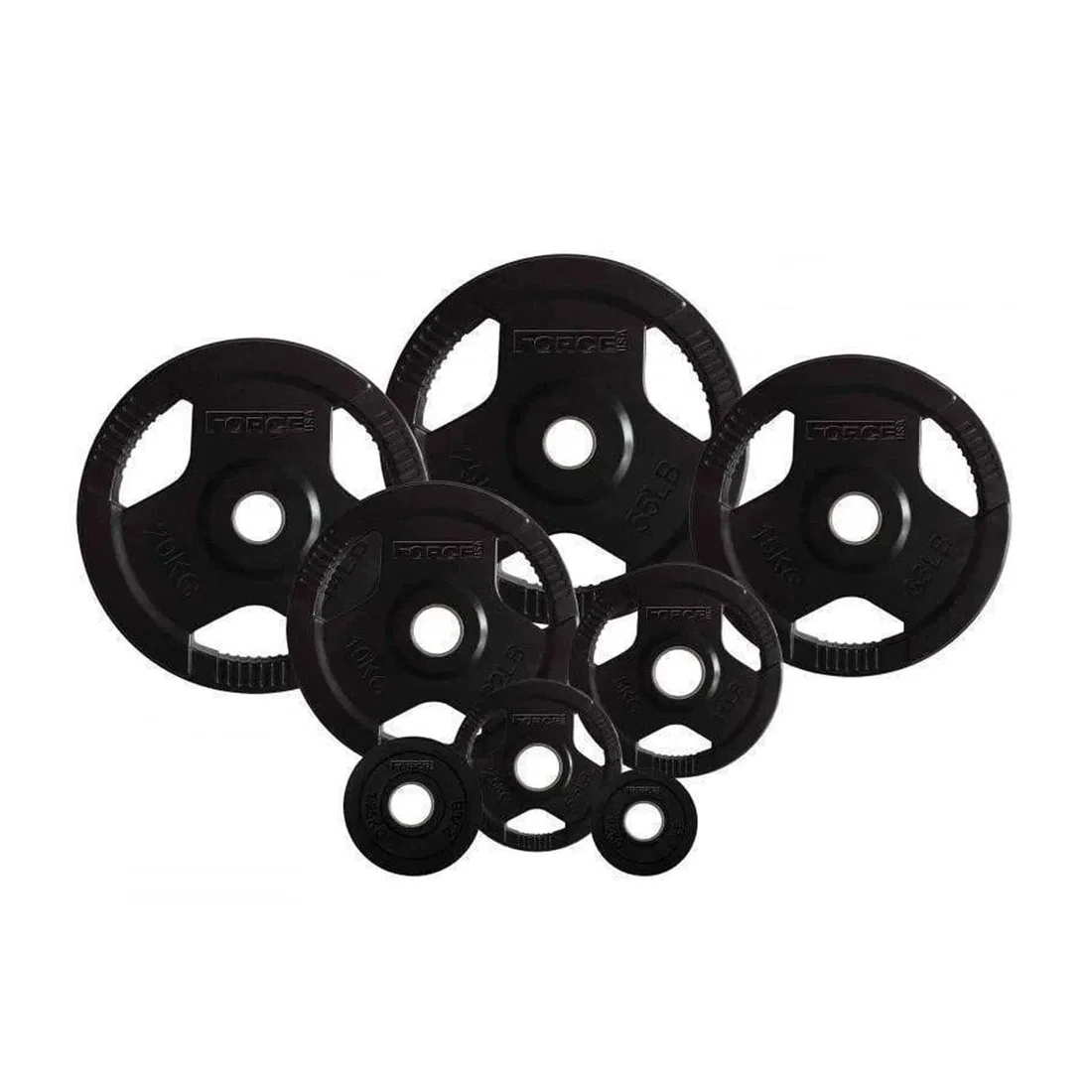 Force USA Force USA Rubber Coated Olympic Weight Plate - 15 Kg